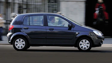 Side view of Hyundai Getz