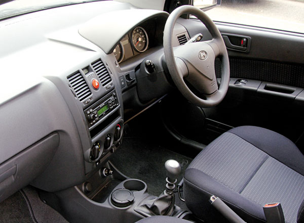 Hyundai Getz interior