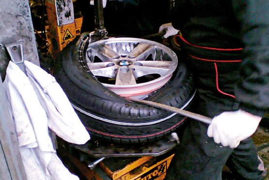 BMW 120d SE tyre