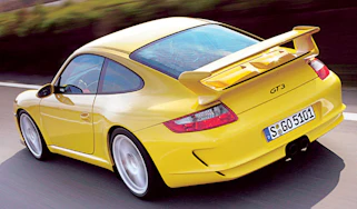 Rear view of Porsche 911 GT3