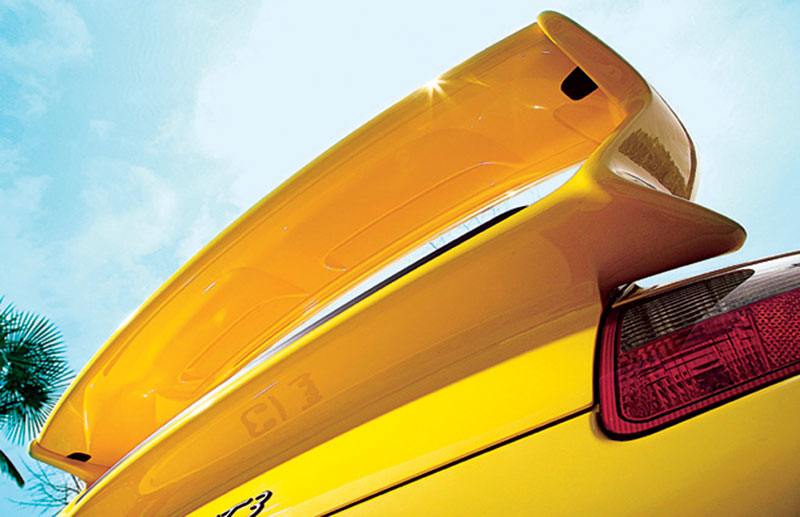 Porsche 911 GT3 spoiler