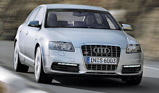 Front view of Audi S6 quattro