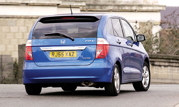 Rear view of Honda FR-V