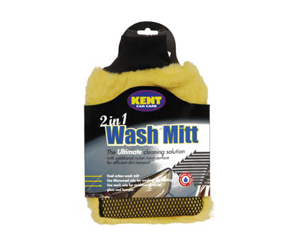 Kent Car Care 2-in-1 Wash Mitt
