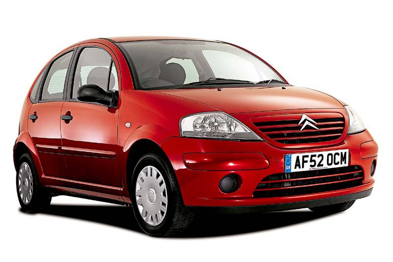 Front view of Citroen C3