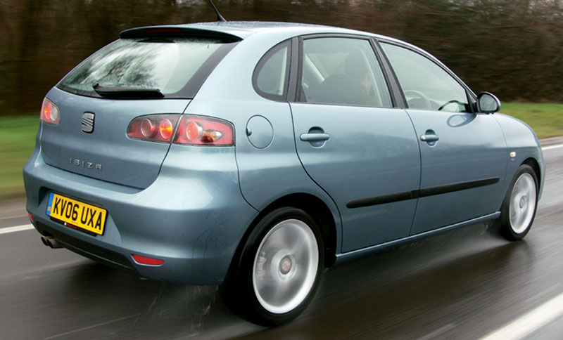 Rear view of SEAT Ibiza 1.9 Sport