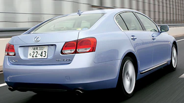 Rear view of Lexus GS540h