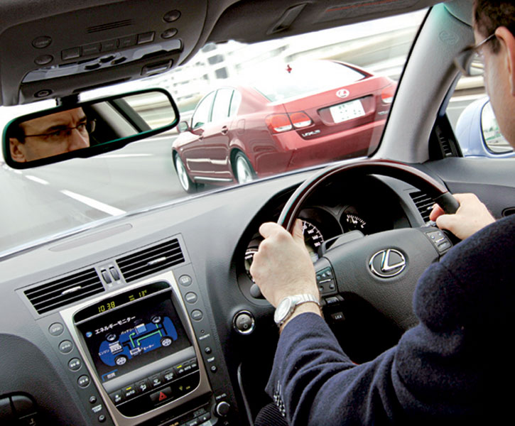 Lexus GS450h interior