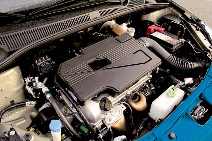 Fiat Sedici Eleganza engine