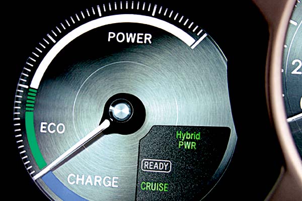 Lexus GS450h power dial