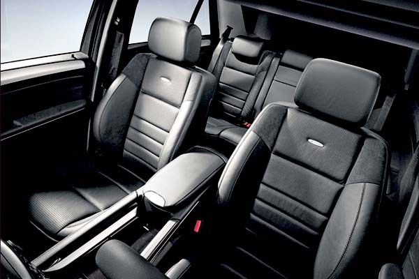 Mercedes ML63 AMG interior