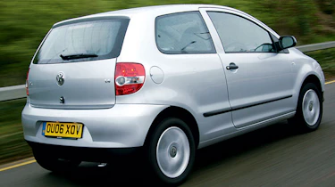 Rear view of Volkswagen Fox