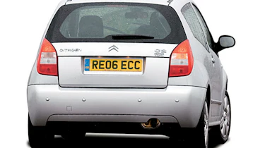 Rear view of Citroen C2 Stop & Start