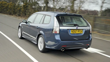 Saab rear