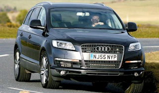 Front view of Audi Q7