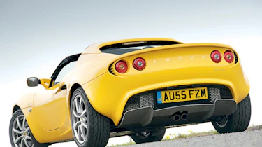 Rear view of Lotus Elise 111R