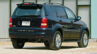 Rear view of SsangYong Rexton II