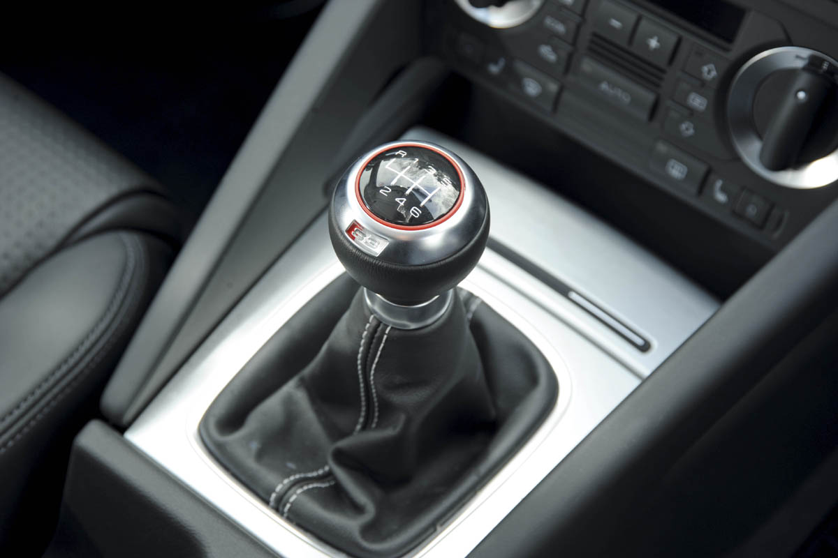 Audi gearstick