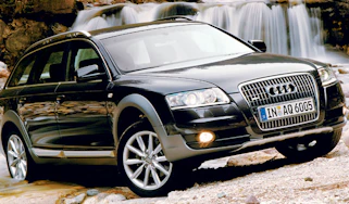Side view of Audi A6 Allroad