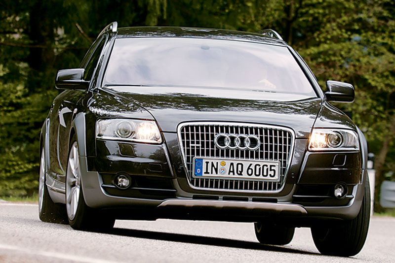 Front view of Audi A6 Allroad