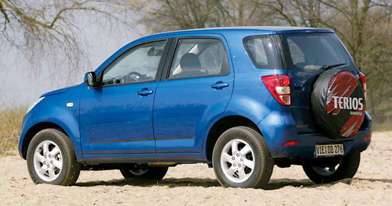 Side view of Daihatsu Terios