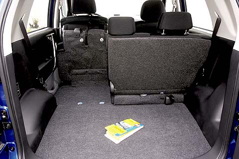 Daihatsu Terios load space
