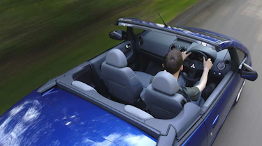 Top view of Mitsubishi Colt CZC