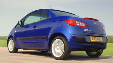 Rear view of Mitsubishi Colt CZC