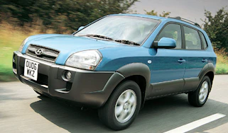 Front view of Hyundai Tucson FCEV