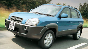 Front view of Hyundai Tucson FCEV