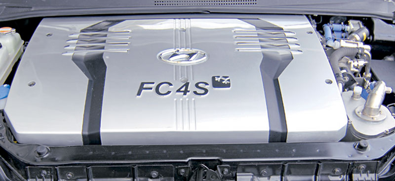Hyundai Tucson FCEV engine