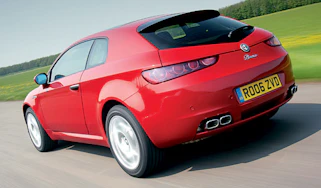 Rear view of Alfa Romeo Brera