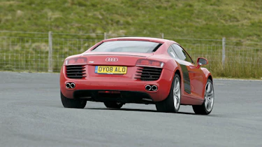 R8 rear