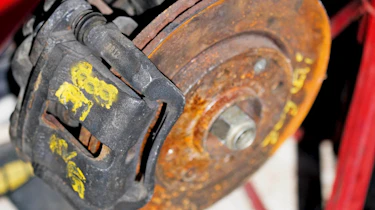 UK Floods: rusty brakes