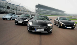 XFR vs M5 & XKR vs GranTurismo
