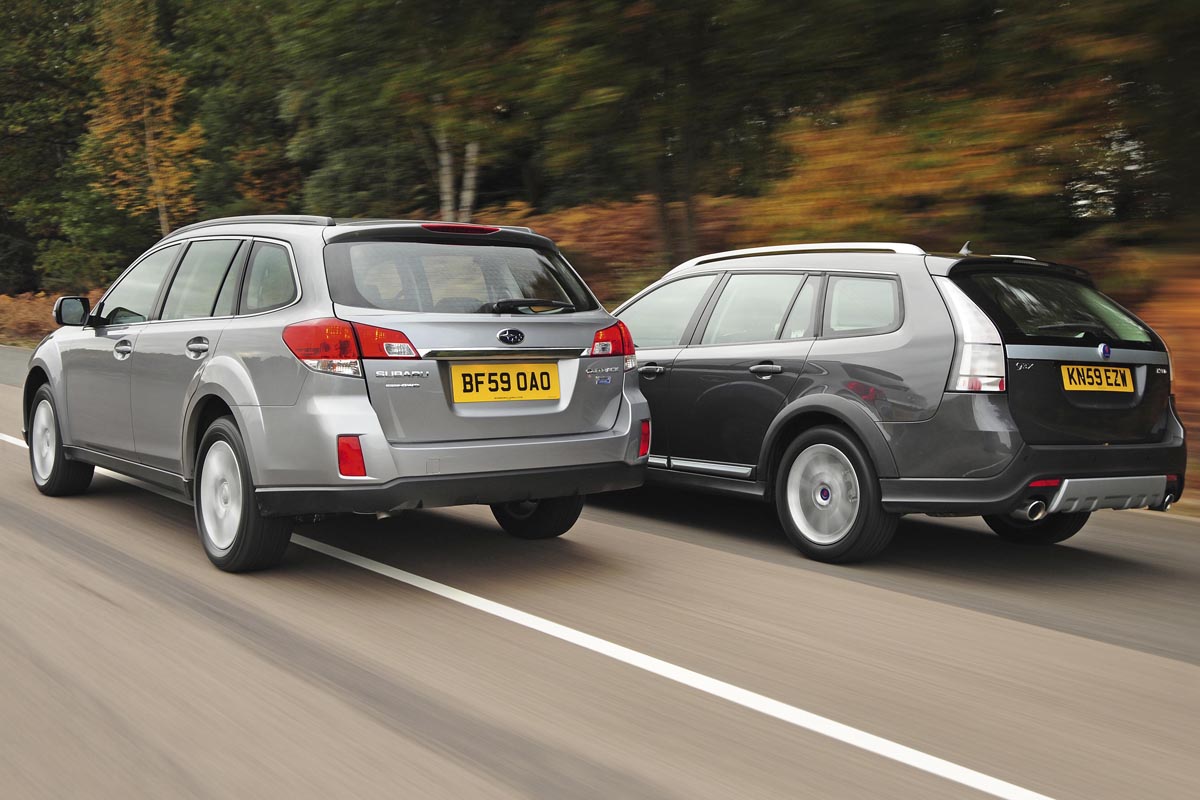 Subaru Outback Vs Saab 9-3X