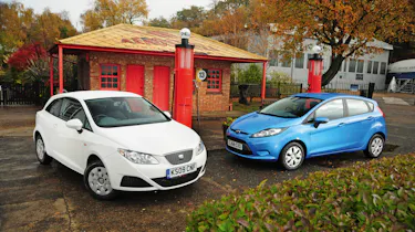 SEAT Ibiza Ecomotive Vs. Ford Firsta ECOnetic