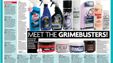 Wheel cleaners tested