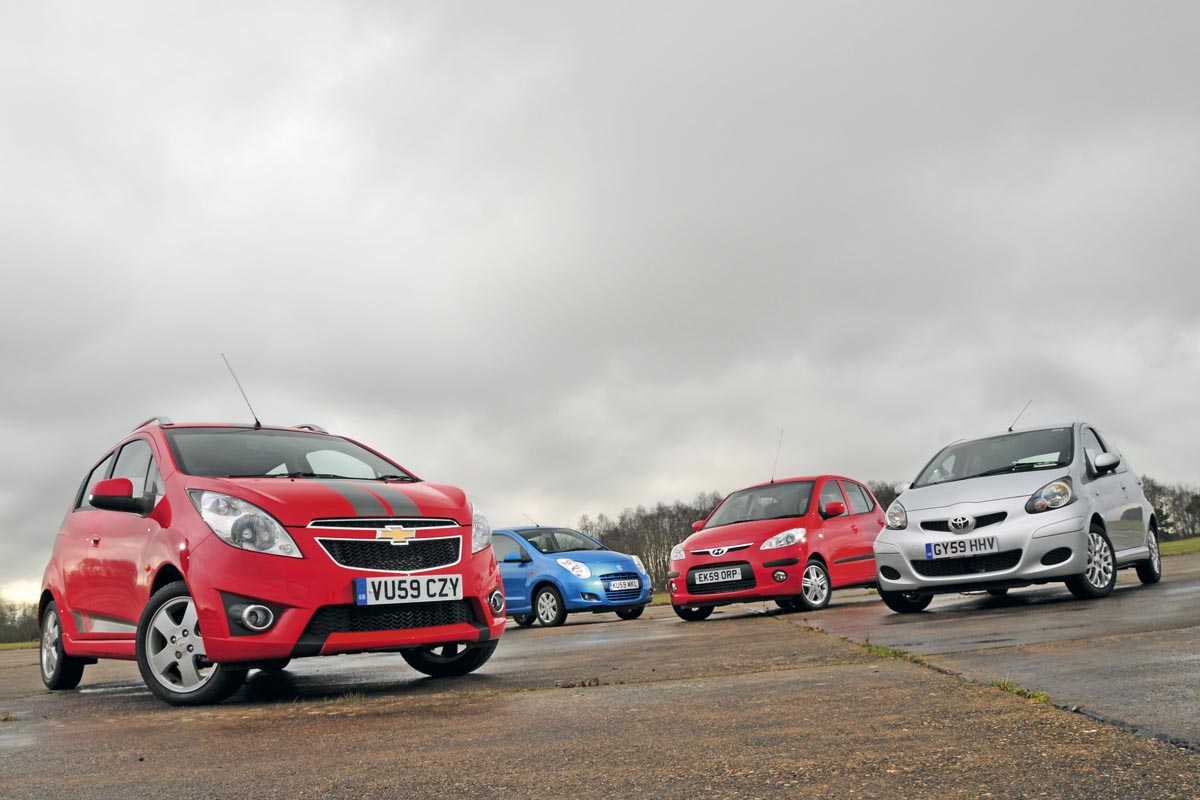 Chevy Spark vs rivals