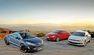 Peugeot RCZ vs rivals