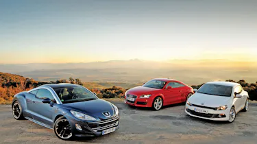Peugeot RCZ vs rivals