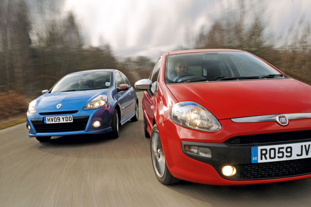 New Punto vs. Clio