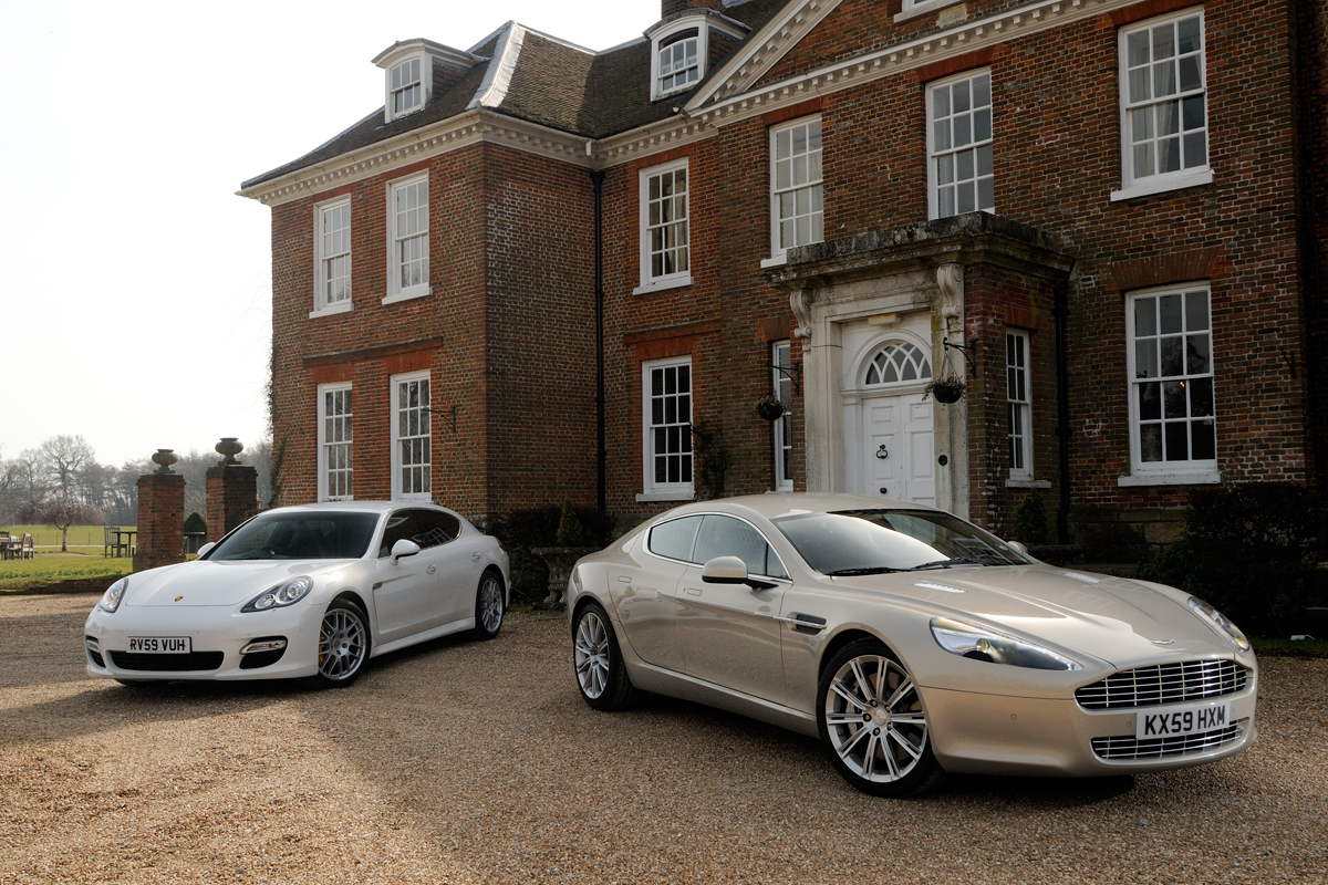 Aston Martin Rapide Porsche Panamera Turbo