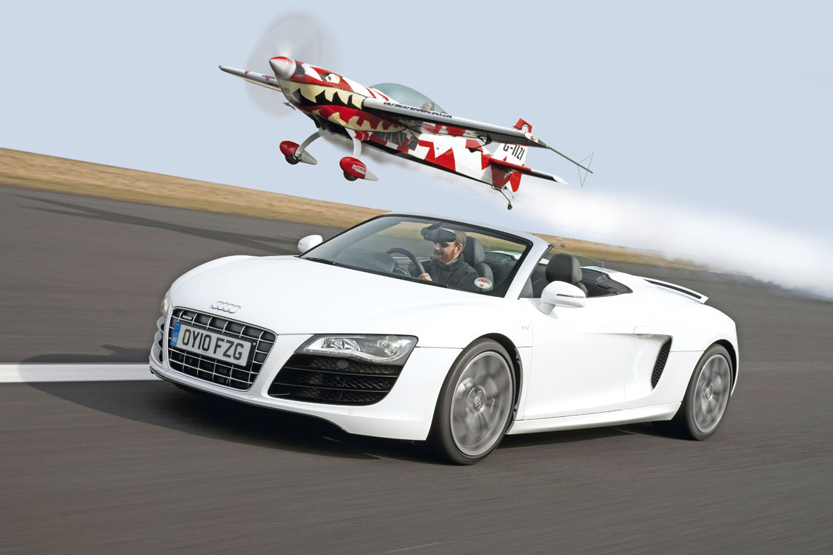 R8 Spyder vs. super-rich thrills