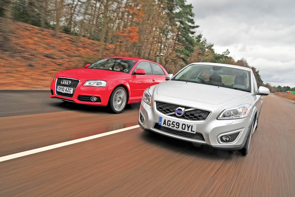 New C30 vs. Audi A3