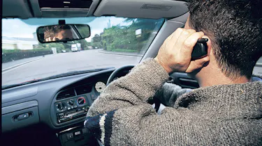 Phone driving