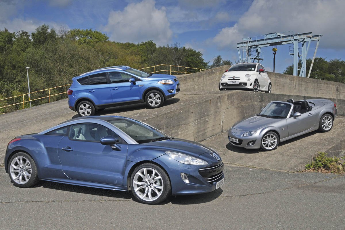 Peugeot RCZ vs. stylish rivals