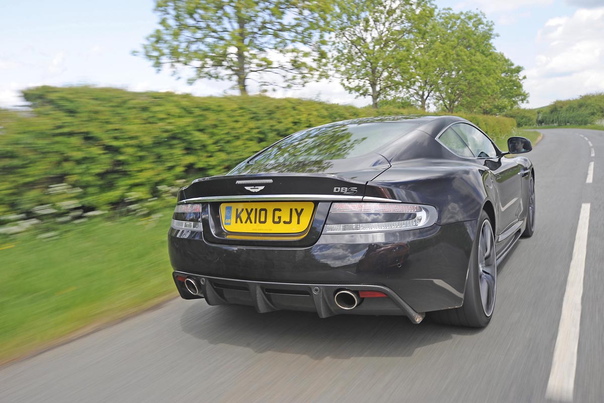 Aston DBS Carbon Black