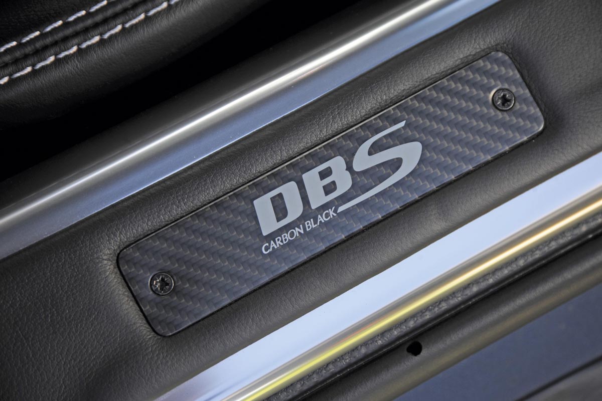 Aston DBS Carbon Black
