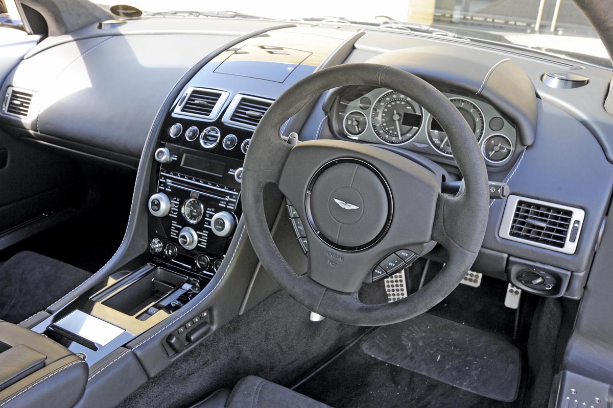 Aston DBS Carbon Black